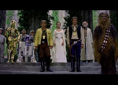 Star Wars, Luke Skywalker, Han Solo, Chewbacca, Leia Organa - random desktop wallpaper