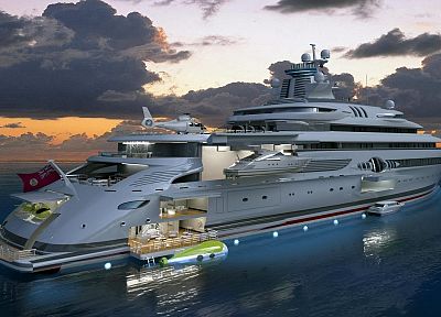 water, clouds, ships, vehicles, yachts - related desktop wallpaper
