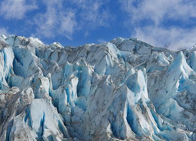 Alaska, glacier, rivers - desktop wallpaper