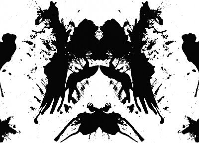 Rorschach test - duplicate desktop wallpaper