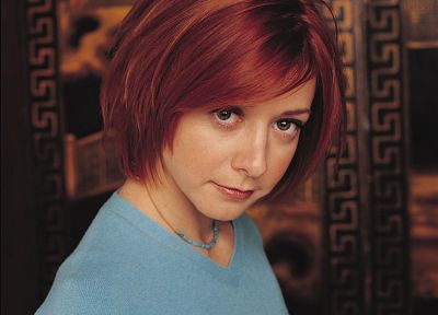 Alyson Hannigan, Buffy the Vampire Slayer, Willow Rosenberg - desktop wallpaper