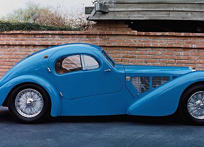cars, classic cars, Bugatti Type 57 - random desktop wallpaper