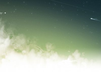 stars, comet, skyscapes - duplicate desktop wallpaper