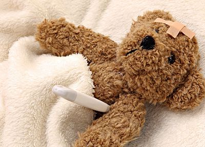 stuffed animals, teddy bears - duplicate desktop wallpaper