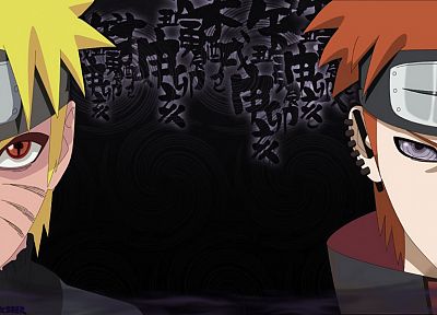 Naruto: Shippuden, Akatsuki, Sage Mode, Uzumaki Naruto, Pein - duplicate desktop wallpaper