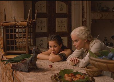 fantasy art, Game of Thrones, A Song of Ice and Fire, Roxanne McKee, TV series, Emilia Clarke, Daenerys Targaryen, House Targaryen - desktop wallpaper