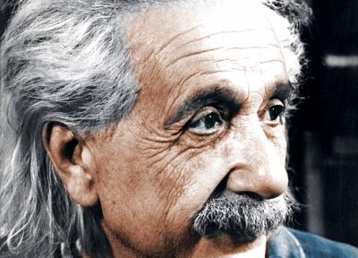 Albert Einstein - random desktop wallpaper