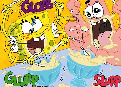 SpongeBob SquarePants, Patrick Spongebob, 1944 - desktop wallpaper