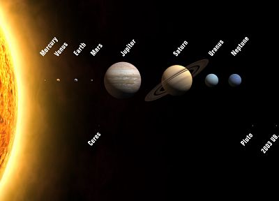 Sun, Solar System, Earth - desktop wallpaper