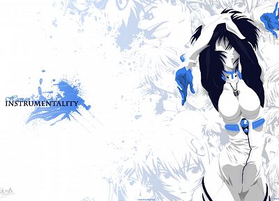 blue, Ayanami Rei, Neon Genesis Evangelion, EVAs - random desktop wallpaper