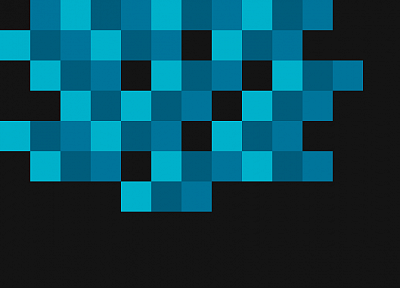 minimalistic, pixels - random desktop wallpaper