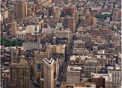 cityscapes, buildings, traffic, New York City, Manhattan, skyscrapers - related desktop wallpaper