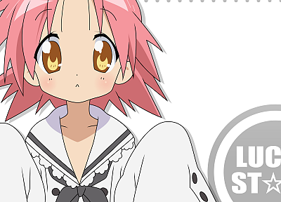 Lucky Star, Akira Kogami, anime - duplicate desktop wallpaper