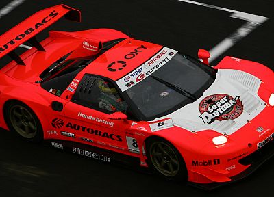 cars, vehicles, red cars, Super GT, racing cars - related desktop wallpaper