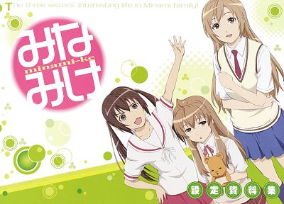Minami-ke, Minami Chiaki, Minami Haruka, Minami Kana - random desktop wallpaper
