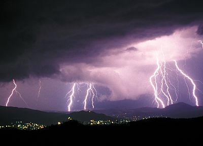storm, lightning - random desktop wallpaper