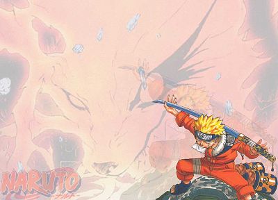 Naruto: Shippuden, Kyuubi, anime, Uzumaki Naruto - random desktop wallpaper