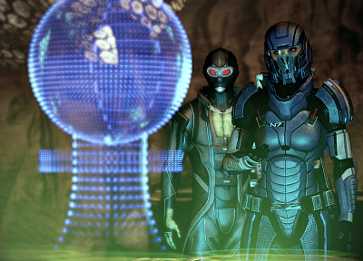 Mass Effect, screenshots, Thane, Mass Effect 2, EDI, Thane Krios, FemShep, Commander Shepard - related desktop wallpaper