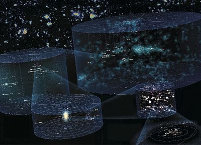outer space - duplicate desktop wallpaper