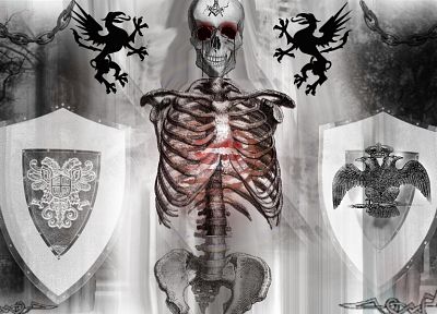 illuminati, New World Order, skull and bones - random desktop wallpaper