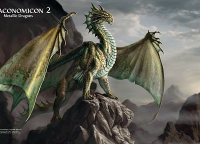 dragons, Lars Grant-West - random desktop wallpaper
