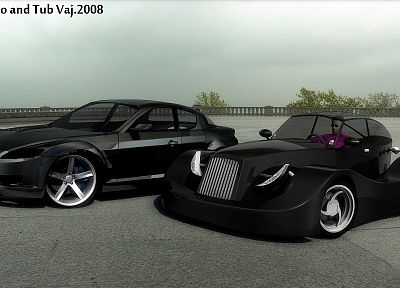 3D view, cars - random desktop wallpaper