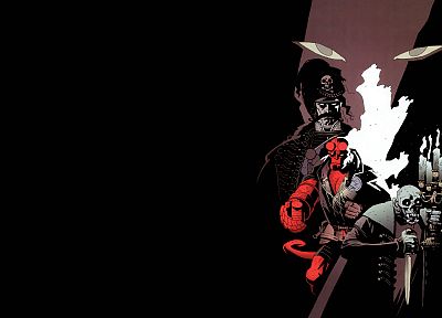 comics, Hellboy - duplicate desktop wallpaper