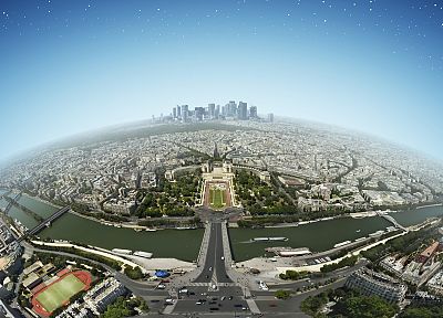 Paris, cities - duplicate desktop wallpaper