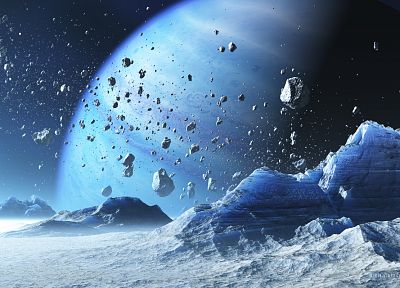 outer space, planets - duplicate desktop wallpaper