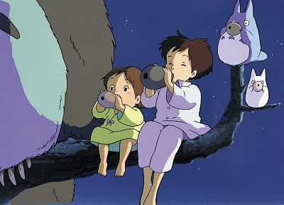 Totoro, My Neighbour Totoro, anime - random desktop wallpaper