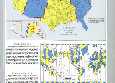maps, time zones - desktop wallpaper