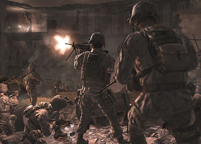 Call of Duty, Call Of Duty 4: Modern Warfare - duplicate desktop wallpaper