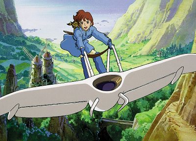 Studio Ghibli, Nausicaa of the Valley of the Wind - random desktop wallpaper