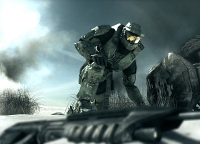 video games, Halo, Master Chief - duplicate desktop wallpaper