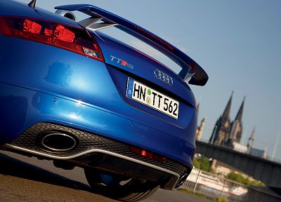 cars, Audi, back view, Audi TT, Audi TT RS, low-angle shot, German cars - random desktop wallpaper
