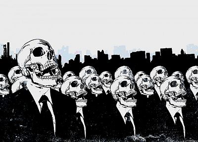 skulls, Alex Cherry - random desktop wallpaper