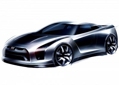 cars, concept cars, Nissan GT-R R35 - random desktop wallpaper