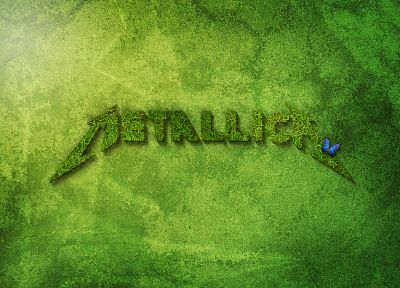 metal, grass, Metallica, FILSRU - desktop wallpaper