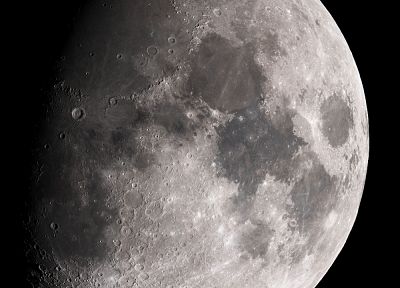 outer space, Moon - duplicate desktop wallpaper