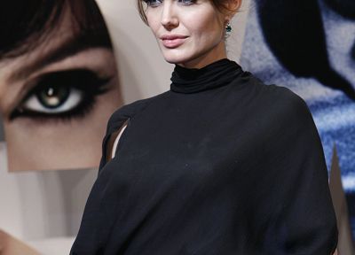 women, Angelina Jolie - duplicate desktop wallpaper
