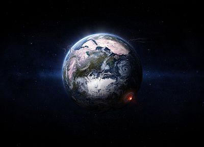 outer space, planets, Earth - related desktop wallpaper