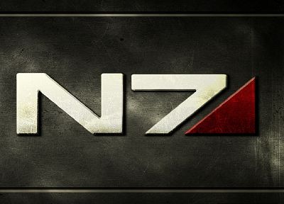 Mass Effect, N7 - duplicate desktop wallpaper
