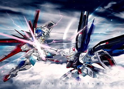 Gundam, Gundam Seed Destiny, gundam battle - random desktop wallpaper