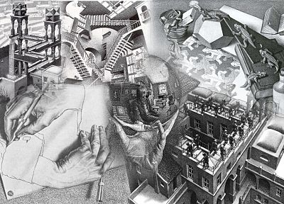 MC Escher - related desktop wallpaper