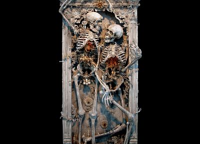 death, sculptures, skeletons, kris kuksi - duplicate desktop wallpaper
