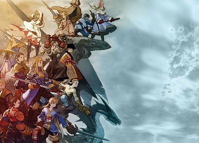 video games, Final Fantasy Tactics: The War of the Lions, Agrias Oaks - random desktop wallpaper