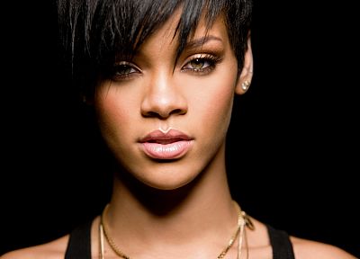 women, black people, Rihanna, stare, celebrity, singers - related desktop wallpaper