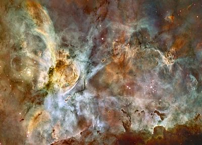 outer space, nebulae, Carina nebula - desktop wallpaper