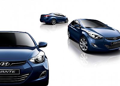 cars, vehicles, Hyundai Elantra, Hyundai Avante - duplicate desktop wallpaper