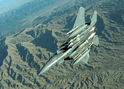 aircraft, military, F-15 Eagle - random desktop wallpaper
